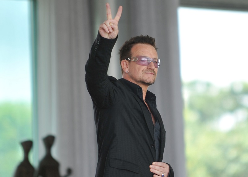 Bono's picture in Brazil
