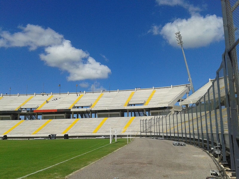 Penarol football stadium in Uruguay.