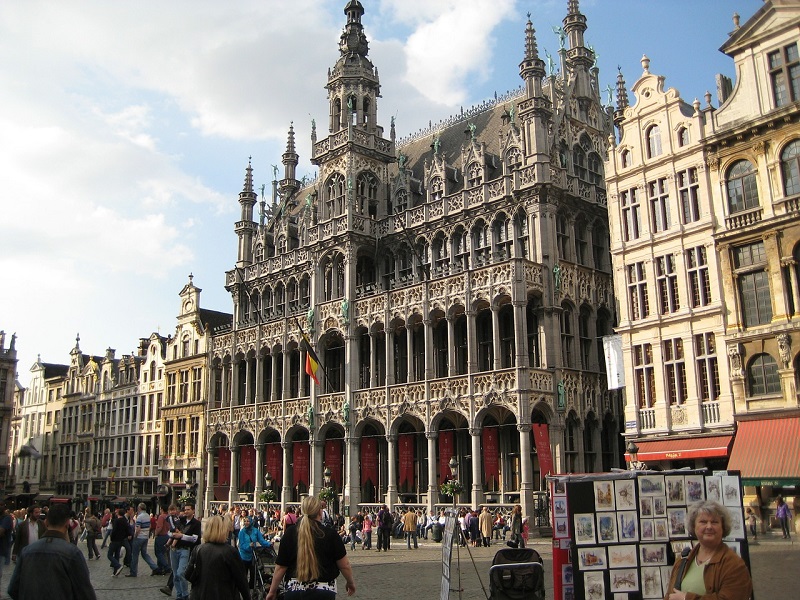 Photo of the Brussels city center
