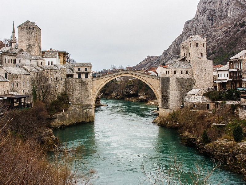 Mostar's legendary Old Bridge