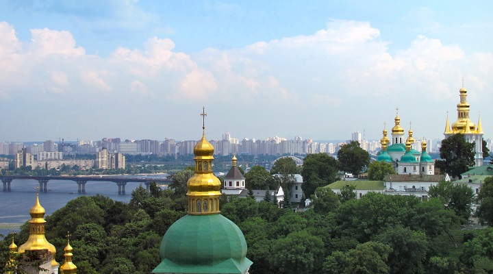 Image of Kiev's skyline