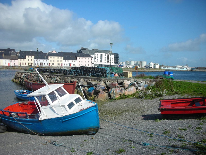 Image of boats in Galway Bay
