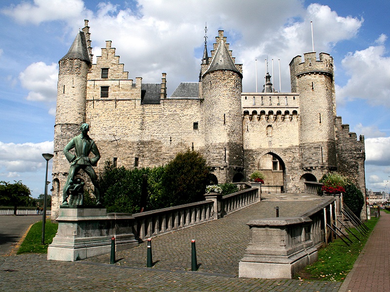 Antwerp stone castle
