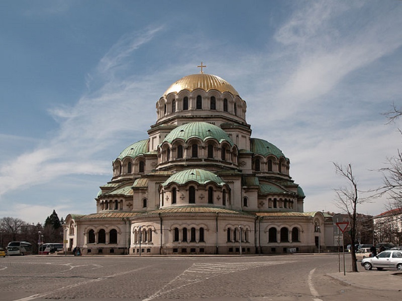 Front picture of Sofia Cathedral.